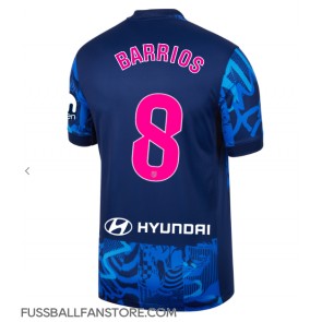 Atletico Madrid Pablo Barrios #8 Replik 3rd trikot 2024-25 Kurzarm